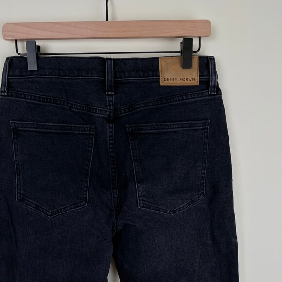 Aritzia Denim Forum Arlo High Rise Waist Straight Leg Button Fly Retro Frayed 29 - Picture 13 of 14